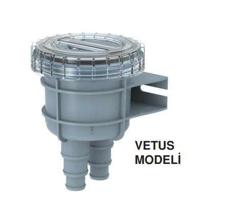 Seaflo Plastik Deniz Suyu Filtresi Vetus Modeli 13-16-19 mm