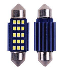 15 Led li Sofit Ampul Beyaz 12-24 V