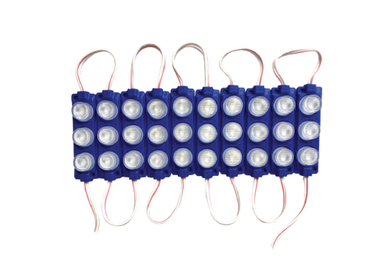 Parmak Led Mavi 10 lu 12 V