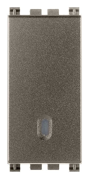 Vimar Arke 19013.M 1P 16AX 1 Yollu Anahtar 1M Vidasız Metal