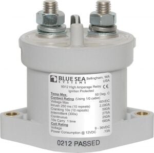 Blue Sea Systems L Serisi Solenoid Switch