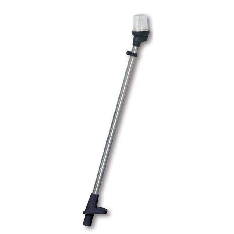 Direkli Silyon Feneri Katlanır 64cm,316SS - Siyah