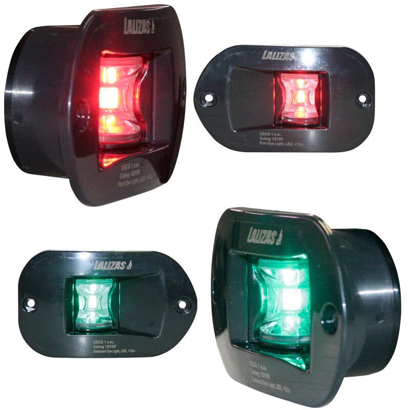 FOS LED 12 İSKELE&SANCAK FENERİ, gömme yüzey monte, 112,5° beyaz