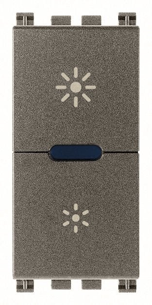 Vimar Arke 19135.1.M Universal Master Dimmer 230 V Metal