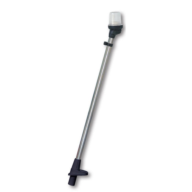 Direkli Silyon Feneri Soketli 105cm,316SS - Siyah