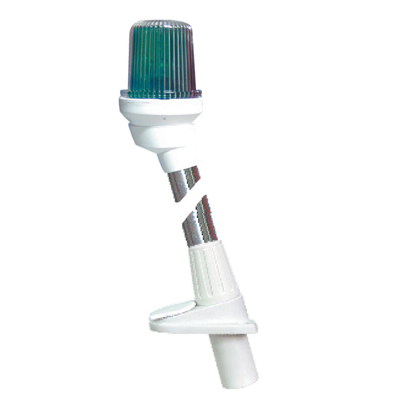 Direkli Seyir Feneri Soketli 3 Renk 54 cm,316SS - Beyaz