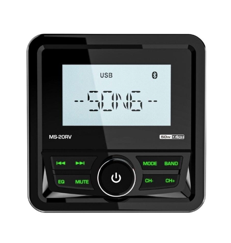 Labarka Marin Multimedya Teyp - Bluetooth, USB, 4x50 Watt - Kare