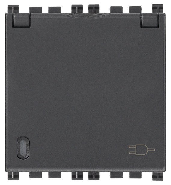 Vimar Arke 19208.C Kapaklı Topraklı Priz