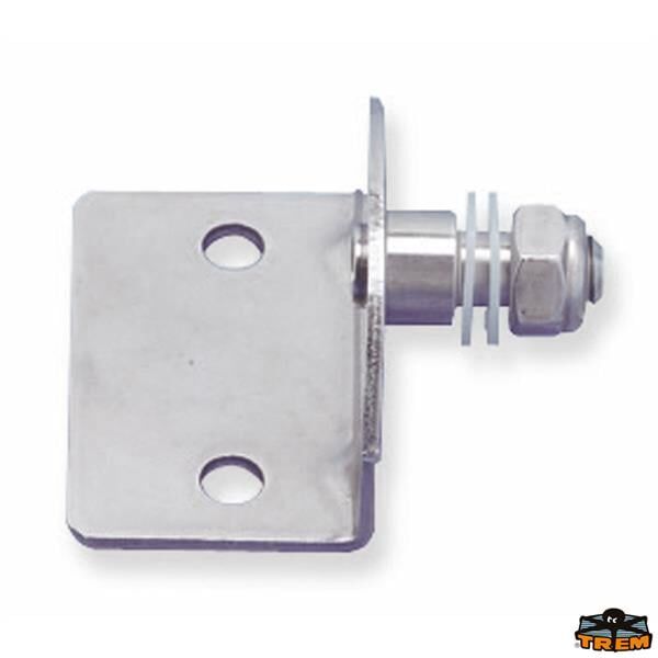 Amortisör montaj braketi l tip paslanmaz çelik