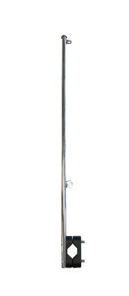 Bayrak Direği Krom  Vardavela Montaj 50 cm