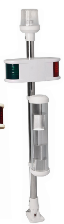 Kombine Bayrak Direği Reflektörlü 75 cm 12 V - Ampul