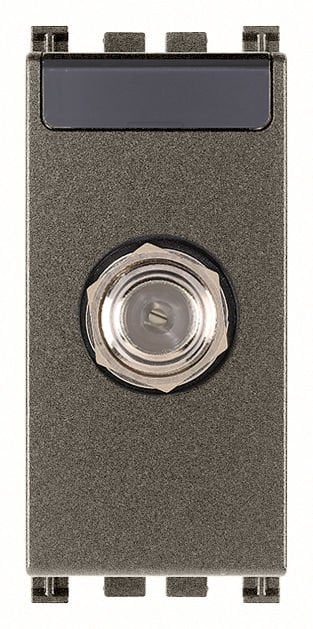 Vimar Arke 19318.M F Konnektörlü TV Modülü Metal