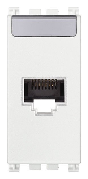 Vimar Arke 19339.13.B RJ45 Cat6 Netsafe UTP Prizi İ. Beyaz