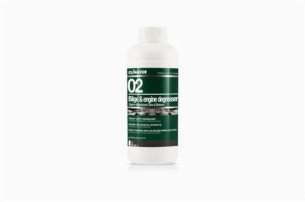 Clin Azur-02- Biolojik Çözünen Sintine Temizleyici 1 Litre