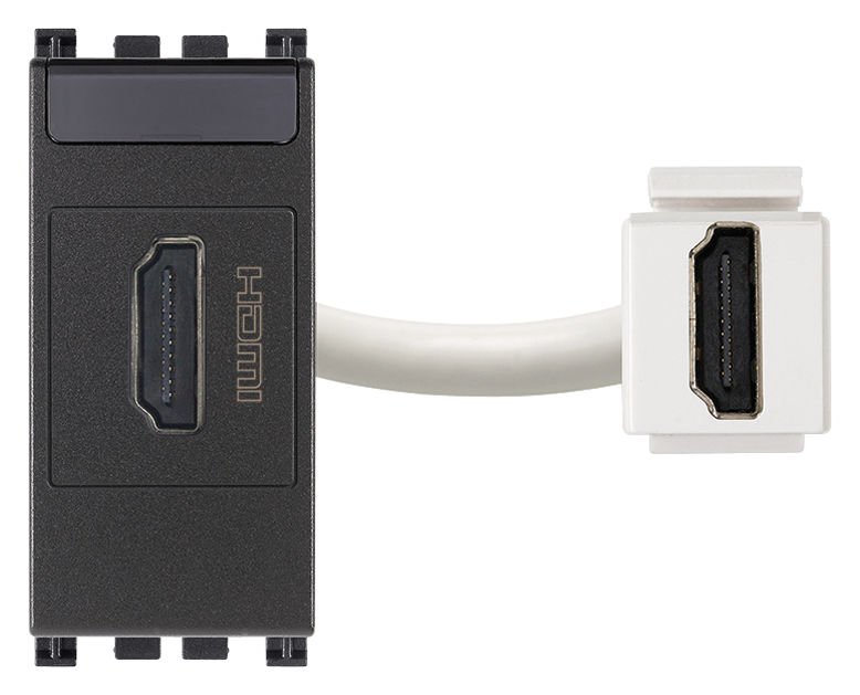 Vimar Arke 19346 HDMI Prizi Füme