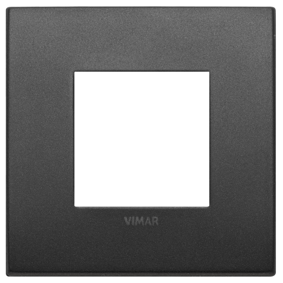 Vimar Arke 19642.01 2M Classic Çerçeve Metalik Mat  Grafit Rengi