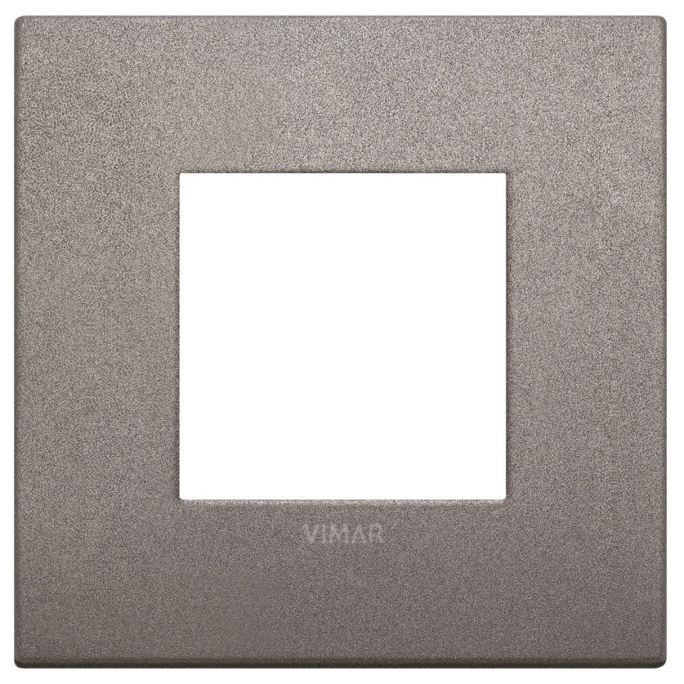 Vimar Arke 19642.04 2M Classic Çerçeve Metalik Mat Titanyum