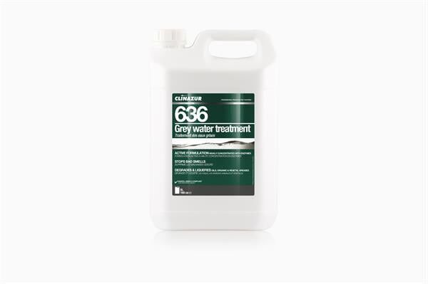 Clin Azur -636- Gri Su Tankı Temizleyici 5 Litre