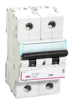 Legrand Otomatik Sigorta DX3 C Tipi 2x125 Amper 10Ka 408642
