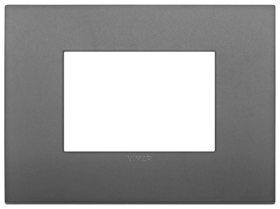 Vimar Arke 19653.72 3M Klasik Çerçeve Teknopolimer Füme