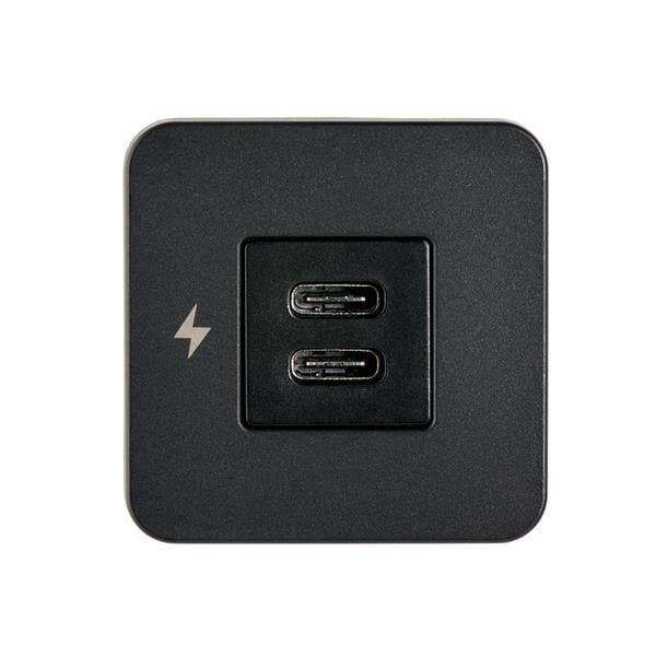 TILE-USB-C/USB-C ŞARJ SOKETİ, SİYAH ÇERÇEVE