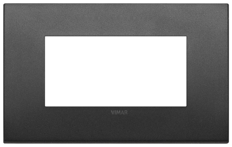 Vimar Arke 19654.01 4M Klasik Çerçeve Metalik Mat Grafit Rengi