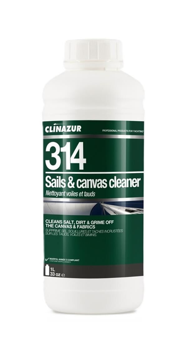 Clin Azur -314- Yelken & Branda Temizleyici 1 Litre