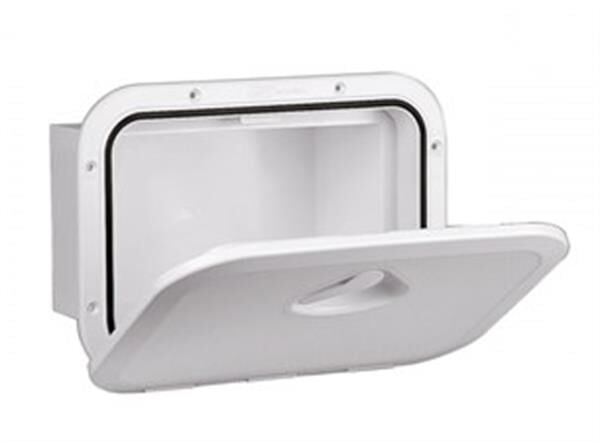 Nuova Rade Plastik Dolap, Beyaz, 180° Açılır, 37.5x27cm