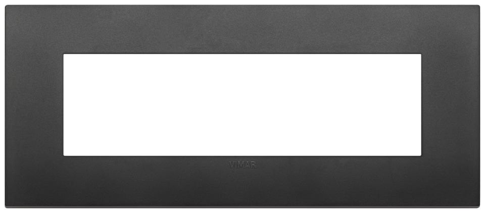 Vimar Arke 19657.71 7M Klasik Çerçeve Teknopolimer Siyah