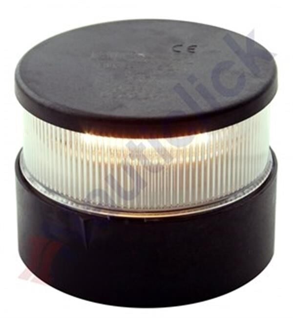 Aqua Signal 34 Serisi 360 Yeşil LED seyir feneri 12/24V Siyah