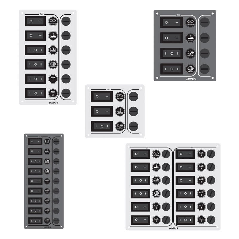 Kontrol Paneli Ultra 'Sp6' 6 Kömür Rengi