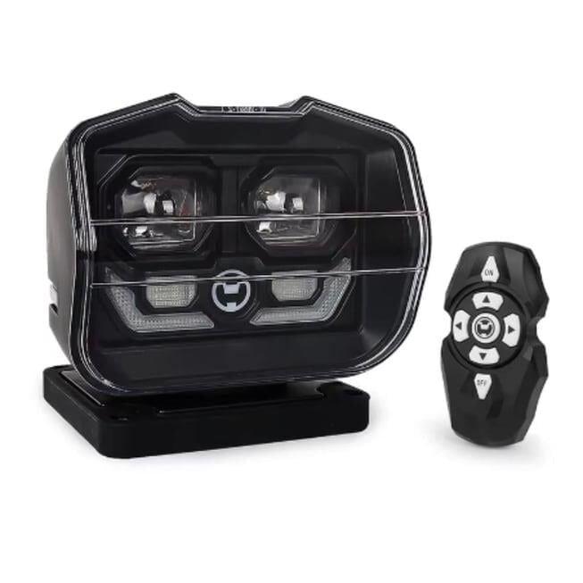 Labarka Uzaktan Kumandalı LED Projektör 12/24V 60W Siyah – Uzun Menzilli