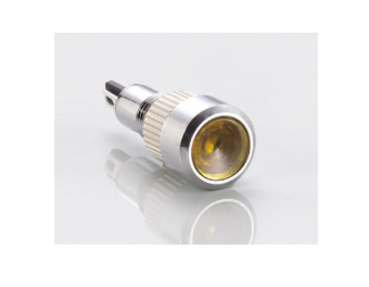 Tron 8mm Led Metal Sinyal Lambası Yeşil (Çıkık Kafa) 6-24 V-DC J8-160P-GD