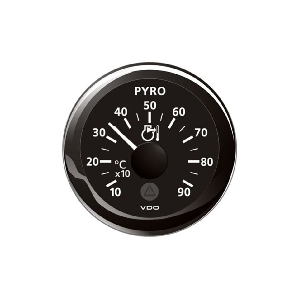 VDO Pyrometre Motor ısı göstergesi 0° - 900°C Beyaz - A2C59512332