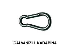 Karabina 04 mm Galvanizli