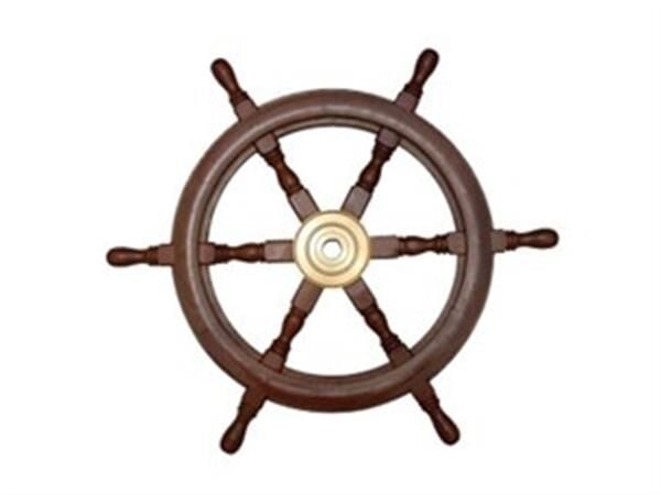 Ahşap Dümen Simidi 457mm