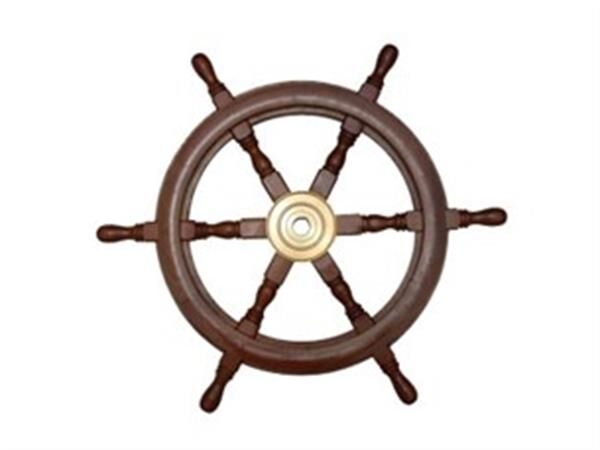 Ahşap Dümen Simidi 457mm