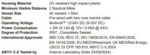 Hella Marine Çıpa Feneri 12/24 Volt — görsel 3