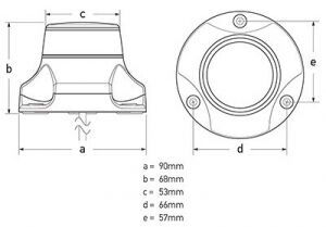Hella Marine Çıpa Feneri 12/24 Volt — görsel 2