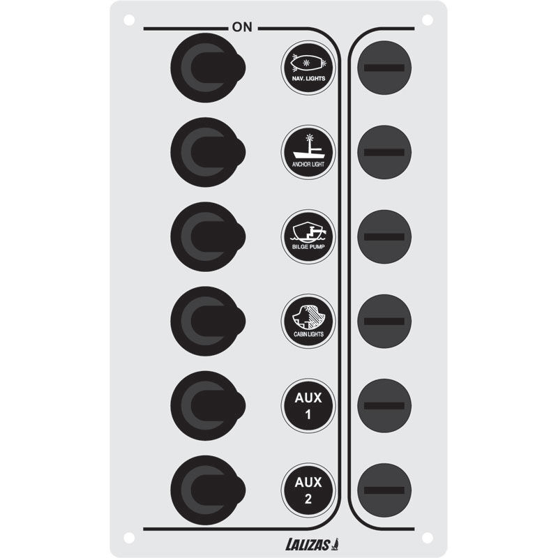 Kontrol Paneli ''Sp6 Ekonomi'',6 Su Geçirmez Anahtar