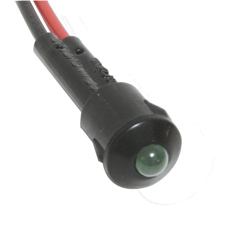 Led Ampul, Yeşil, Çok Amaçlı 10-28V Dc