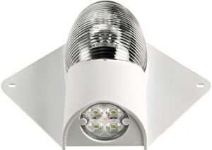Kombine Pruva Feneri-Güverte Aydınlatma Lambası 12/24 Volt Beyaz