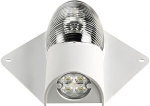 Kombine Pruva Feneri-Güverte Aydınlatma Lambası 12/24 Volt Beyaz