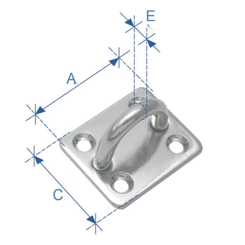 SPARE PAD, STAİNLESS STEEL DIAM. 8 MM