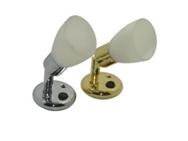 Başucu Lambası 12V/10W Kromaj