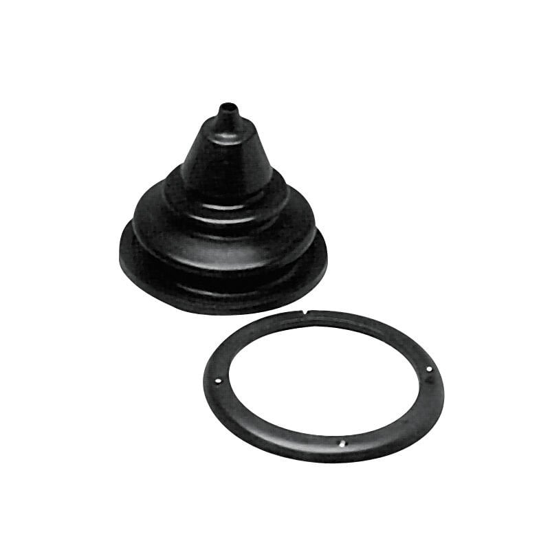 Cable Boot w/Screwed Ring, Ø105mm, cut-out Ø55mm, Black