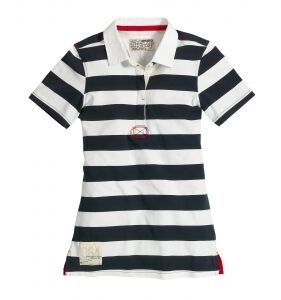 Musto Block Çizgili Polo Tişört, kadın