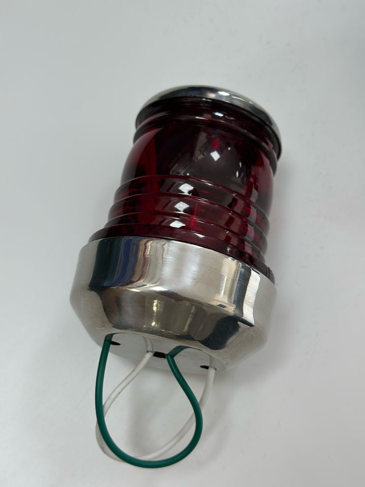 Arıza Feneri 12 Volt 304 Krom 9 Cm