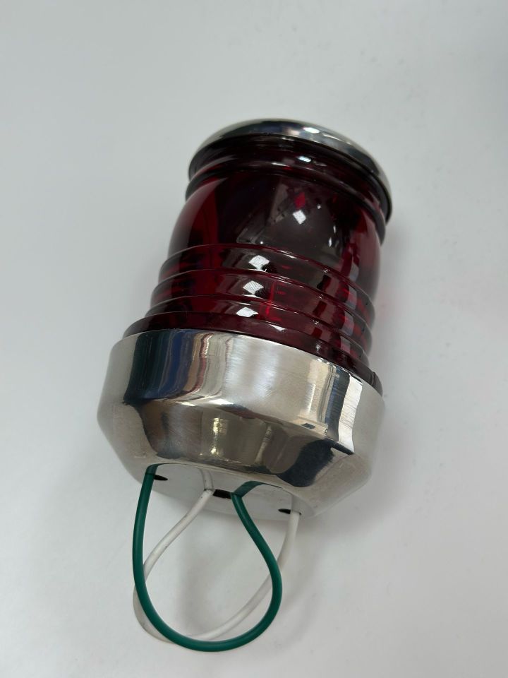 Arıza Feneri 12 Volt 304 Krom 14 Cm