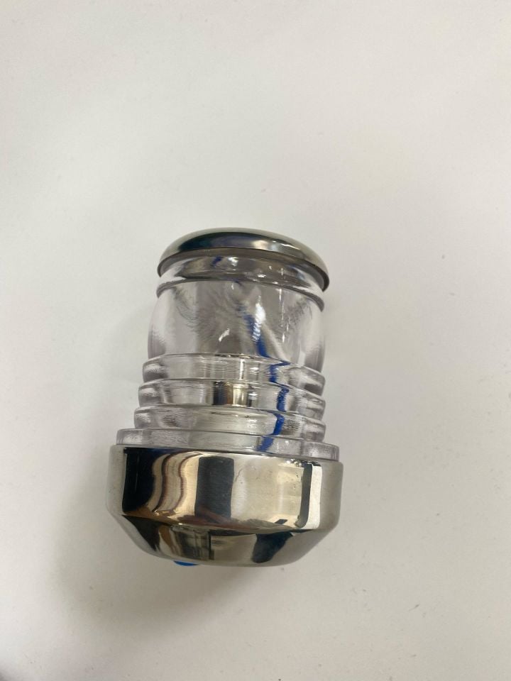 Demir Feneri 12 Volt 304 Krom 14 Cm